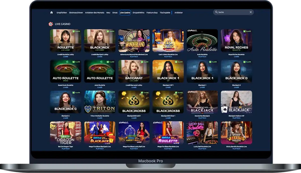 JaaBet Casino Live Casino