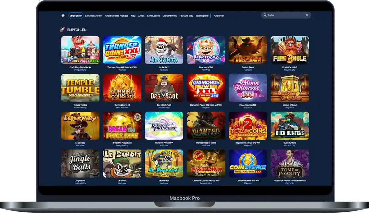 JaaBet Casino Spielautomaten